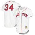 David Ortiz Boston Red Sox Mitchell & Ness Cooperstown Collection Authentic Jersey - White