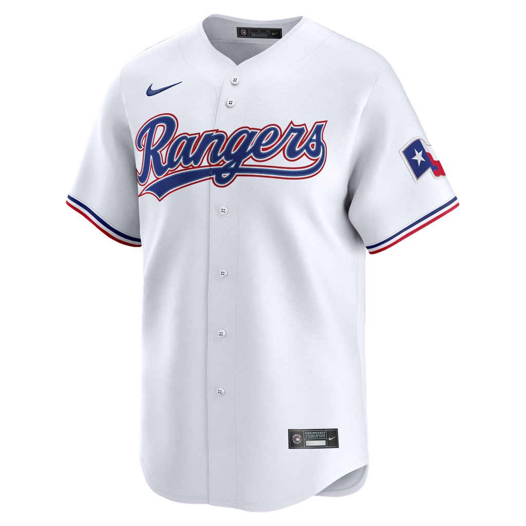 Jacob deGrom Texas Rangers Nike Home Limited Jersey - White