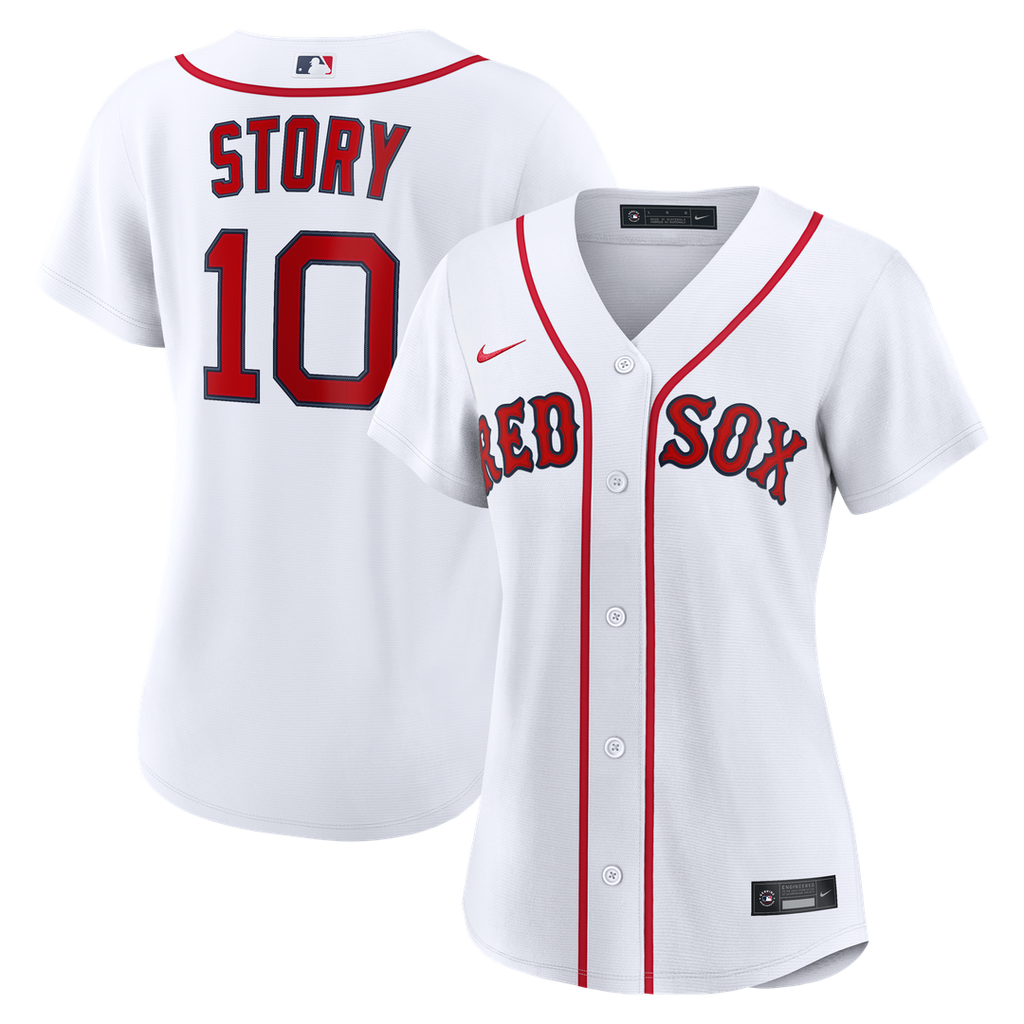 Trevor Story Boston Red Sox Nike Women's Home Replica Jersey - White