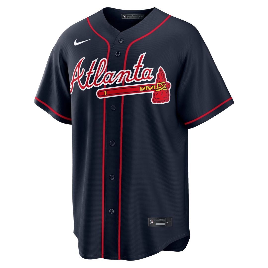 Ronald Acuña Jr. Atlanta Braves Nike Alternate 2 Replica Jersey - Red