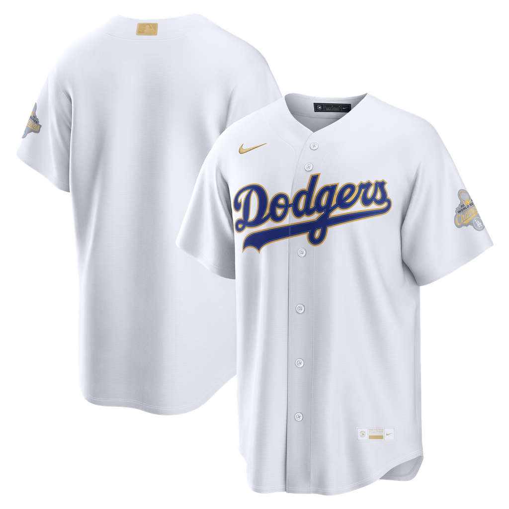 Los Angeles Dodgers Nike 2026 Gold Collection Stadium Jersey - White