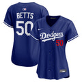 Mookie Betts Los Angeles Dodgers Nike Women's Alternate 2 Limited Player Jersey - Royal