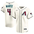 Ketel Marte Arizona Diamondbacks Nike Home Limited Player Jersey - Cream