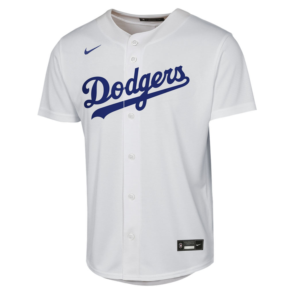 Enrique Hernández Los Angeles Dodgers Nike Youth Home Baseline Jersey - White