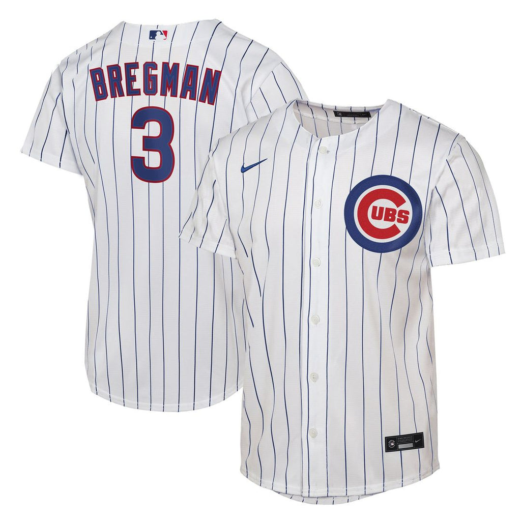 Alex Bregman Chicago Cubs Nike Youth Home Replica Jersey - White