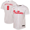 Nick Castellanos Philadelphia Phillies Nike Youth Home Replica Player Jersey - White