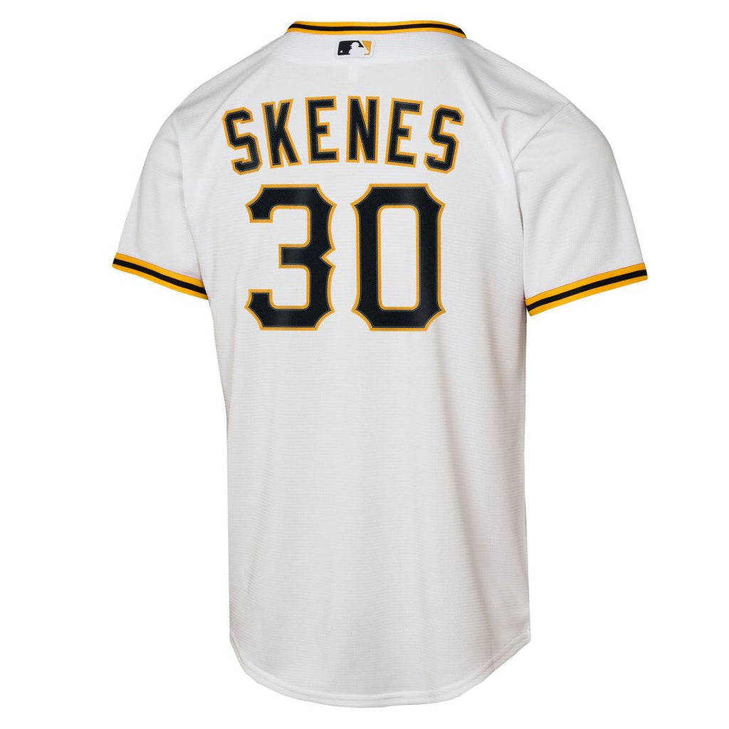 Paul Skenes Pittsburgh Pirates Nike Youth Home Replica Player Jersey - White