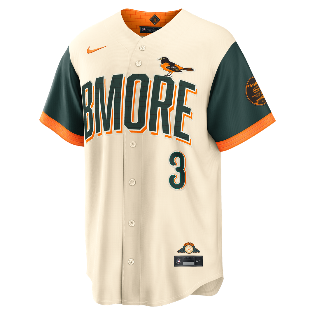 Taylor Ward Baltimore Orioles Nike 2026 City Connect Stadium Jersey - Cream