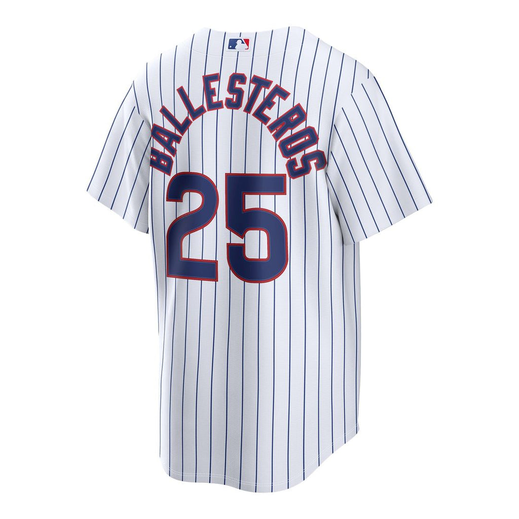 Moisés Ballesteros Chicago Cubs Nike Home Replica Jersey - White