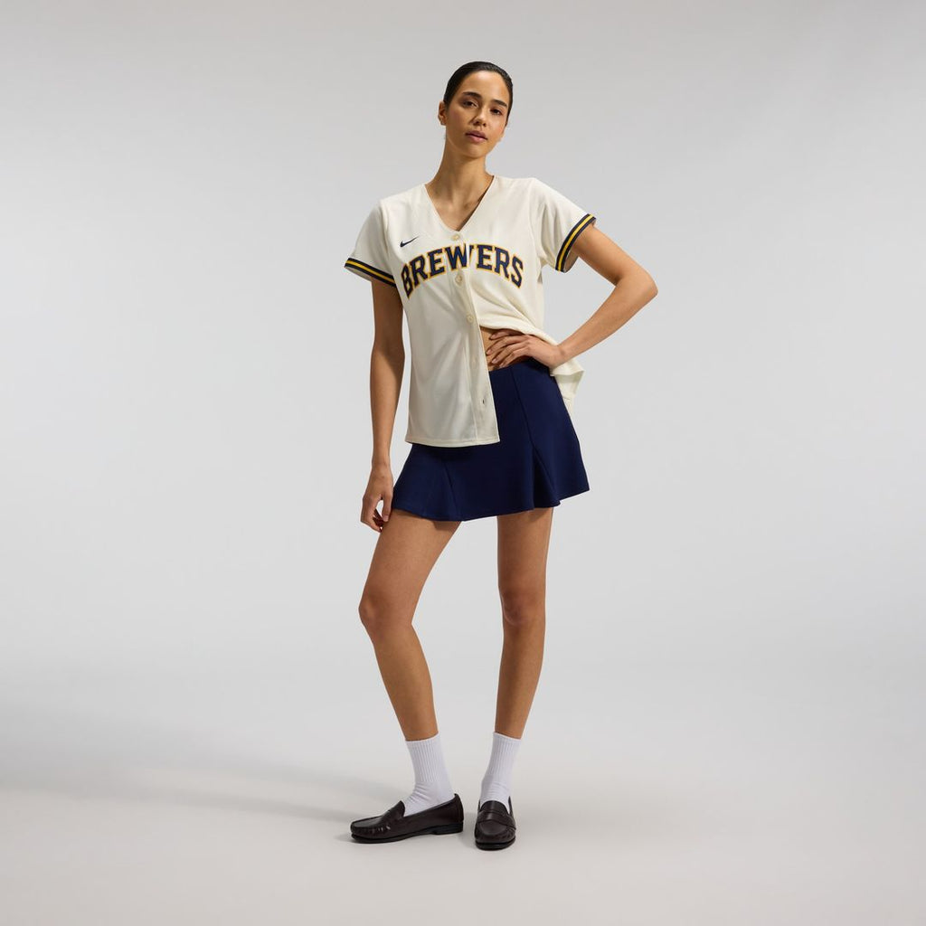Sal Frelick Milwaukee Brewers Nike Women's Home Replica Jersey - Cream