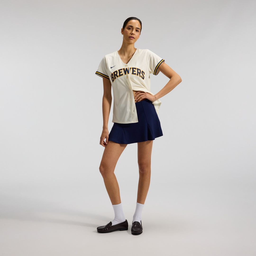 Sal Frelick Milwaukee Brewers Nike Women's Home Replica Jersey - Cream