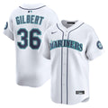 Logan Gilbert Seattle Mariners Nike Home Limited Player Jersey - White