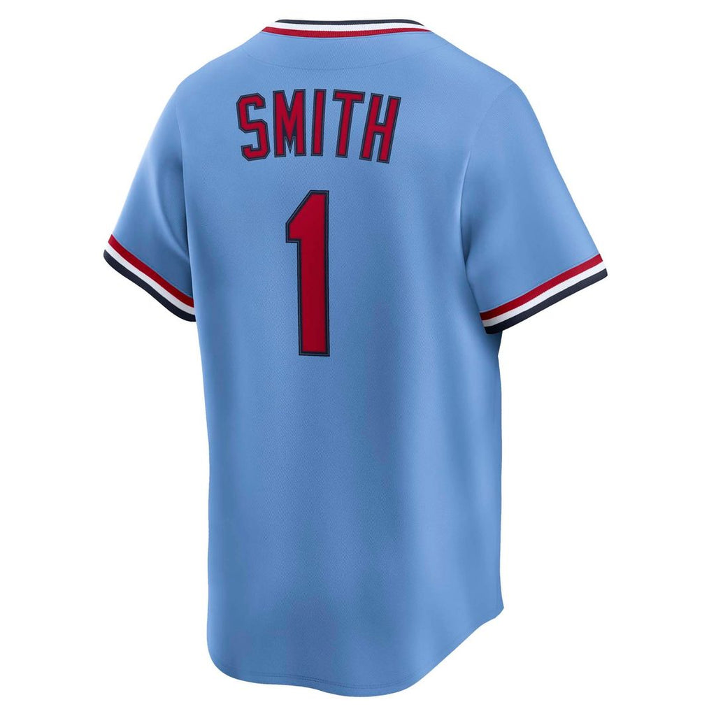 Ozzie Smith St. Louis Cardinals Nike Throwback Cooperstown Collection Limited Jersey - Blue