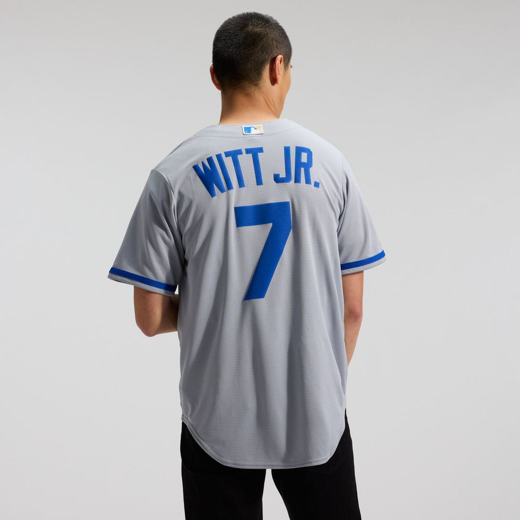 Bobby Witt Jr. Kansas City Royals Nike Road Replica Jersey - Gray