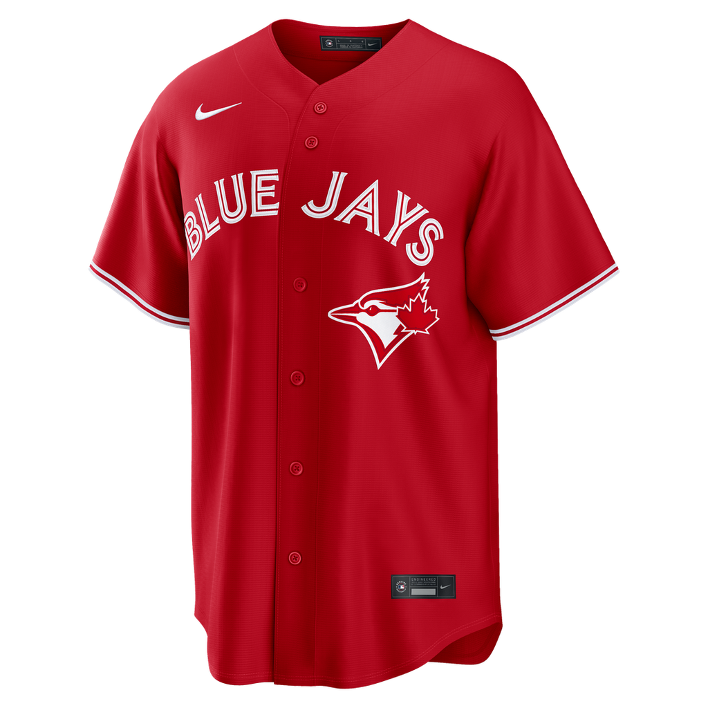 George Springer Toronto Blue Jays Nike Canada Day Replica Jersey - Red