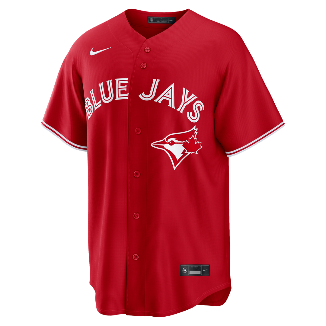 George Springer Toronto Blue Jays Nike Canada Day Replica Jersey - Red