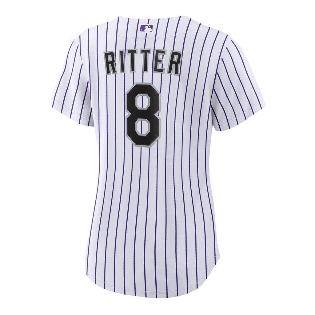 Ryan Ritter Colorado Rockies Nike Women's Home Replica Jersey - White
