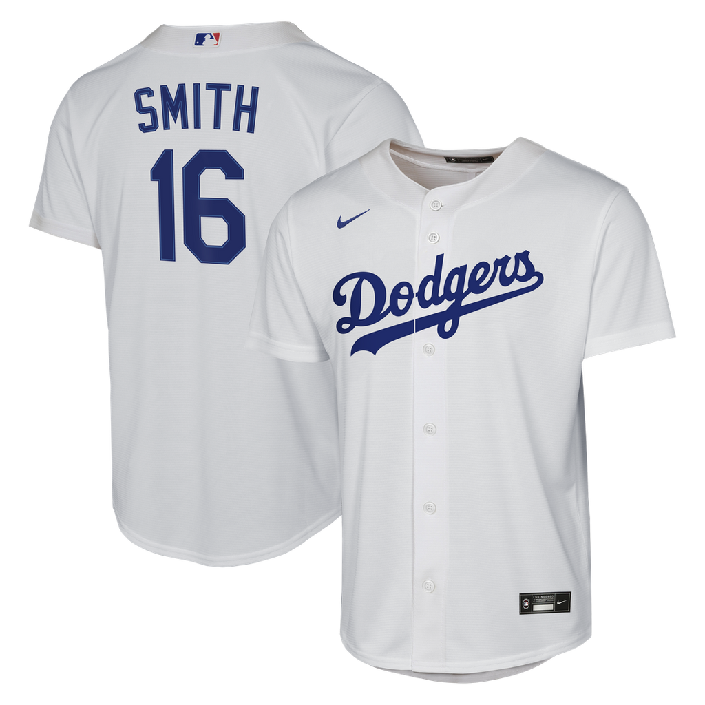 Will Smith Los Angeles Dodgers Nike Youth Home Replica Jersey - White