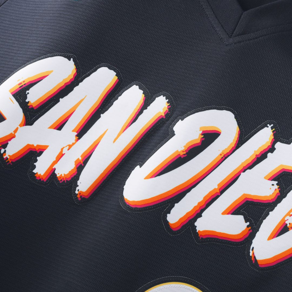 Xander Bogaerts San Diego Padres Nike 2026 City Connect Stadium Jersey - Obsidian