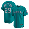 Cal Raleigh Seattle Mariners Nike Alternate Limited Jersey - Teal