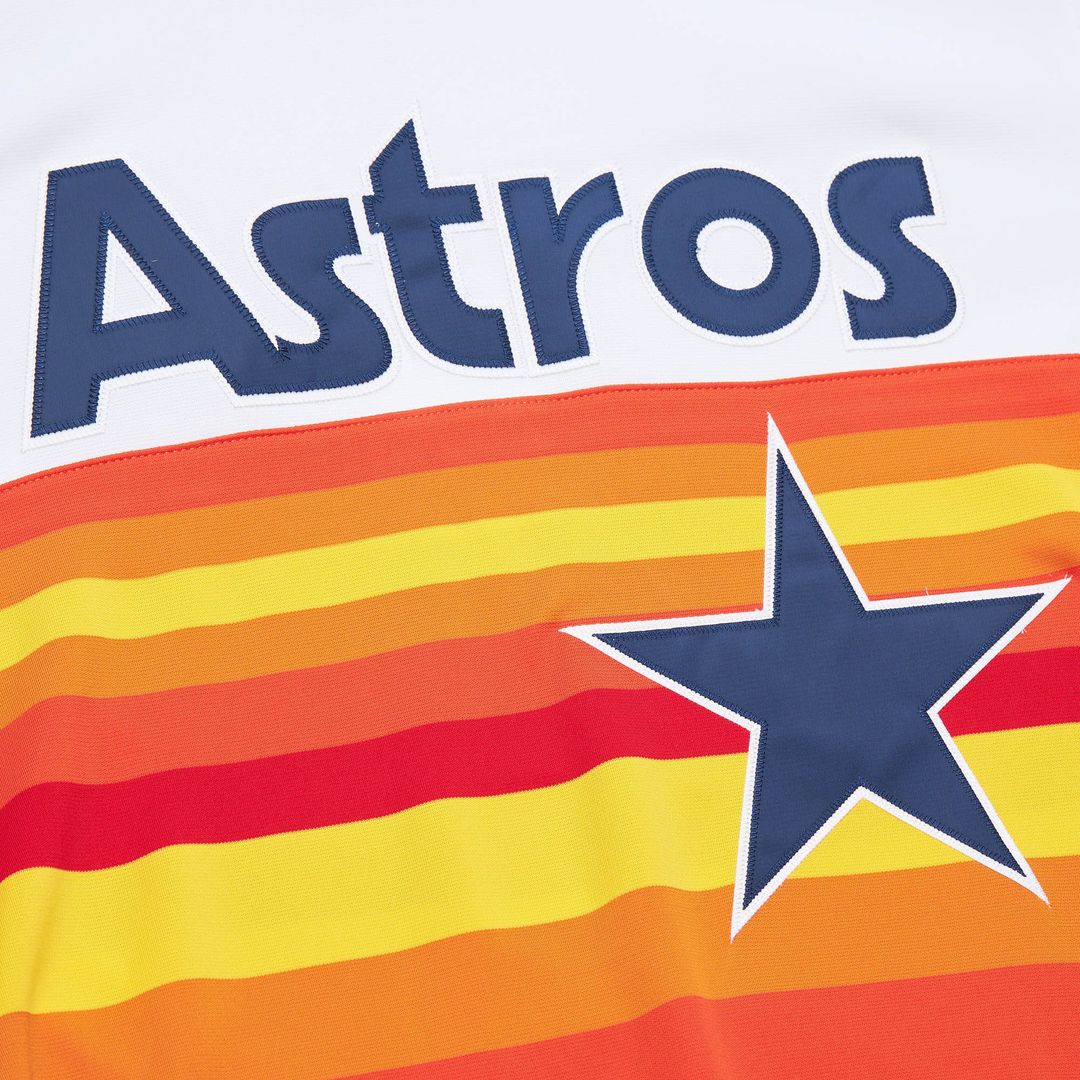 Lance Berkman Houston Astros Mitchell & Ness 2004 Cooperstown Collection Authentic Throwback Jersey - White