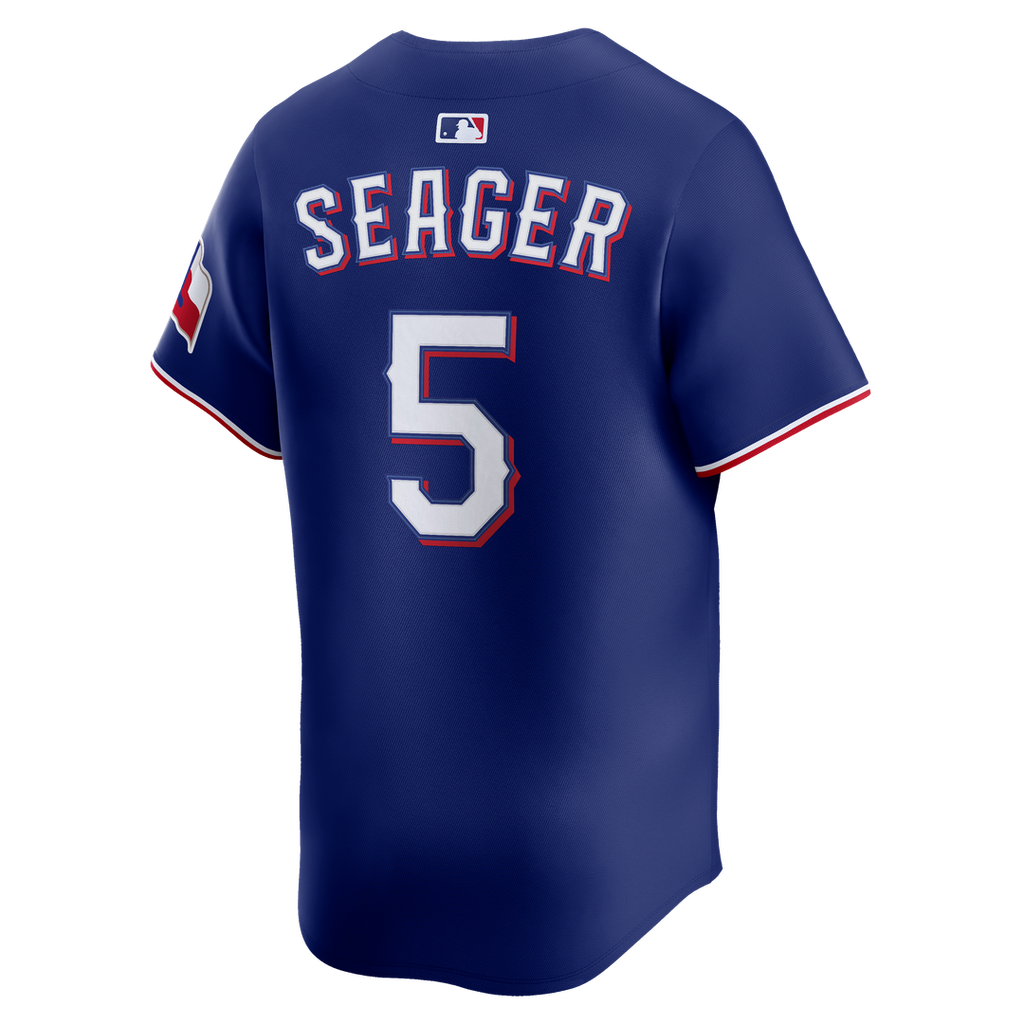 Corey Seager Texas Rangers Nike Alternate 2 Limited Jersey - Royal