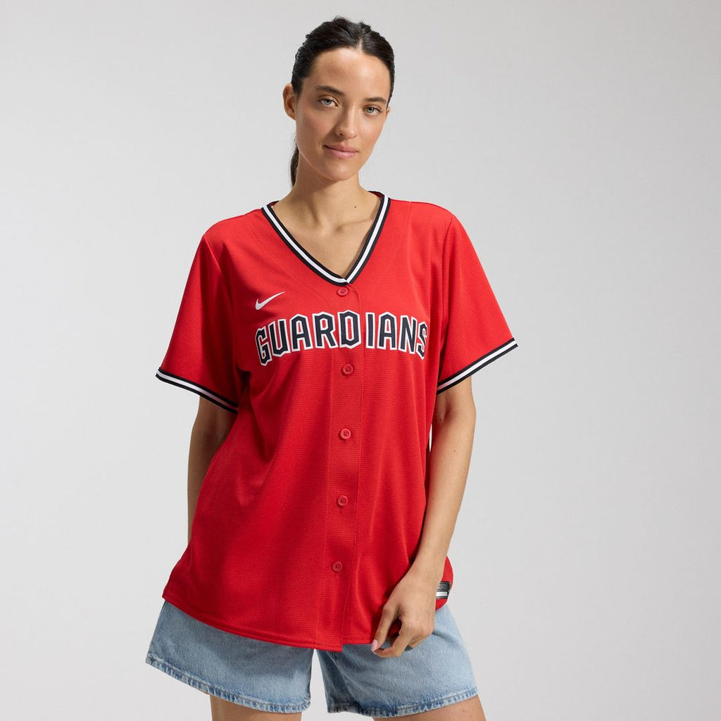 Cleveland Guardians Nike Women's Alternate Replica Jersey - Navy