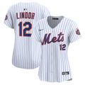 Francisco Lindor New York Mets Nike Women's Home Limited Jersey - White
