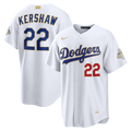 Clayton Kershaw Los Angeles Dodgers Nike 2026 Gold Collection Stadium Jersey - White