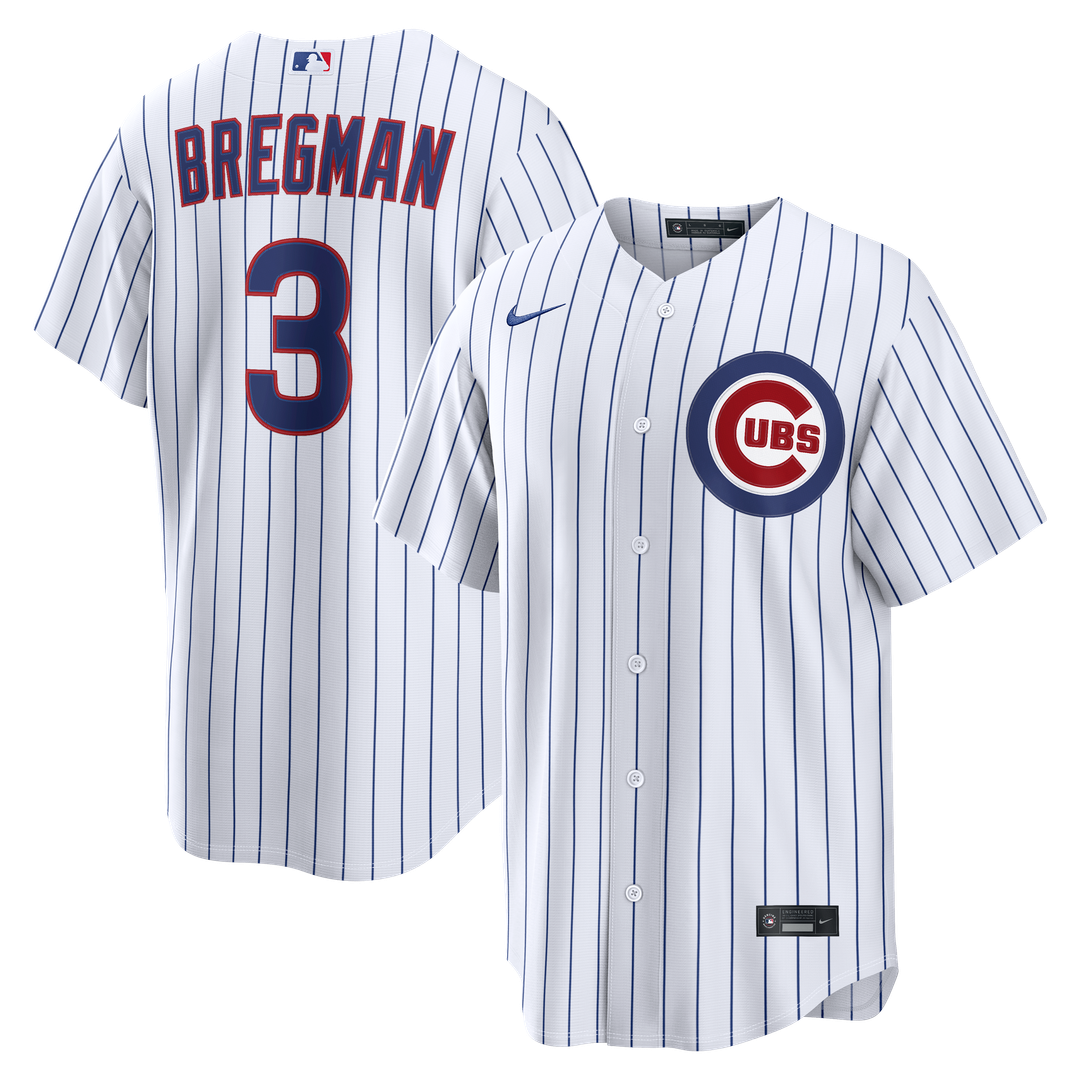 Alex Bregman Chicago Cubs Nike Home Replica Jersey - White