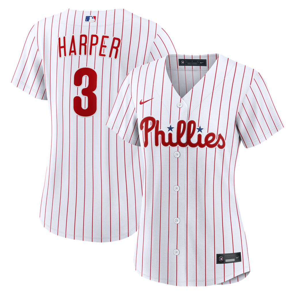Bryce Harper Philadelphia Phillies Nike Women's Alternate Replica Jersey - Cream