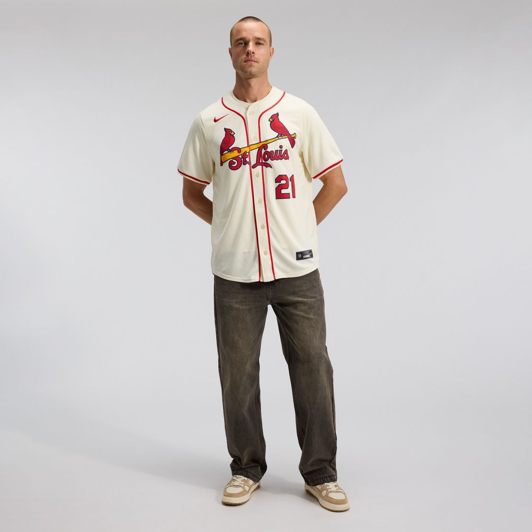 Lars Nootbaar St. Louis Cardinals Nike Alternate 2 Limited Jersey - Cream