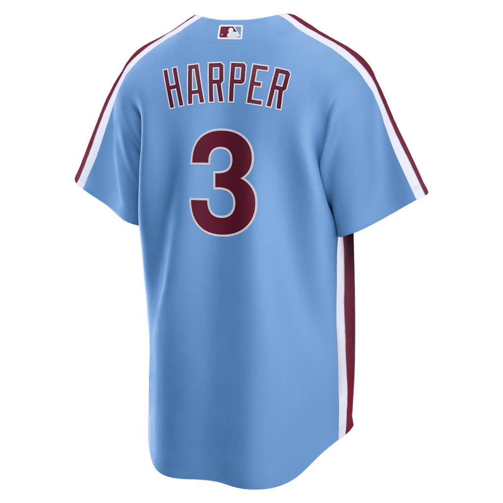 Bryce Harper Philadelphia Phillies Nike Alternate Replica Jersey - Light Blue
