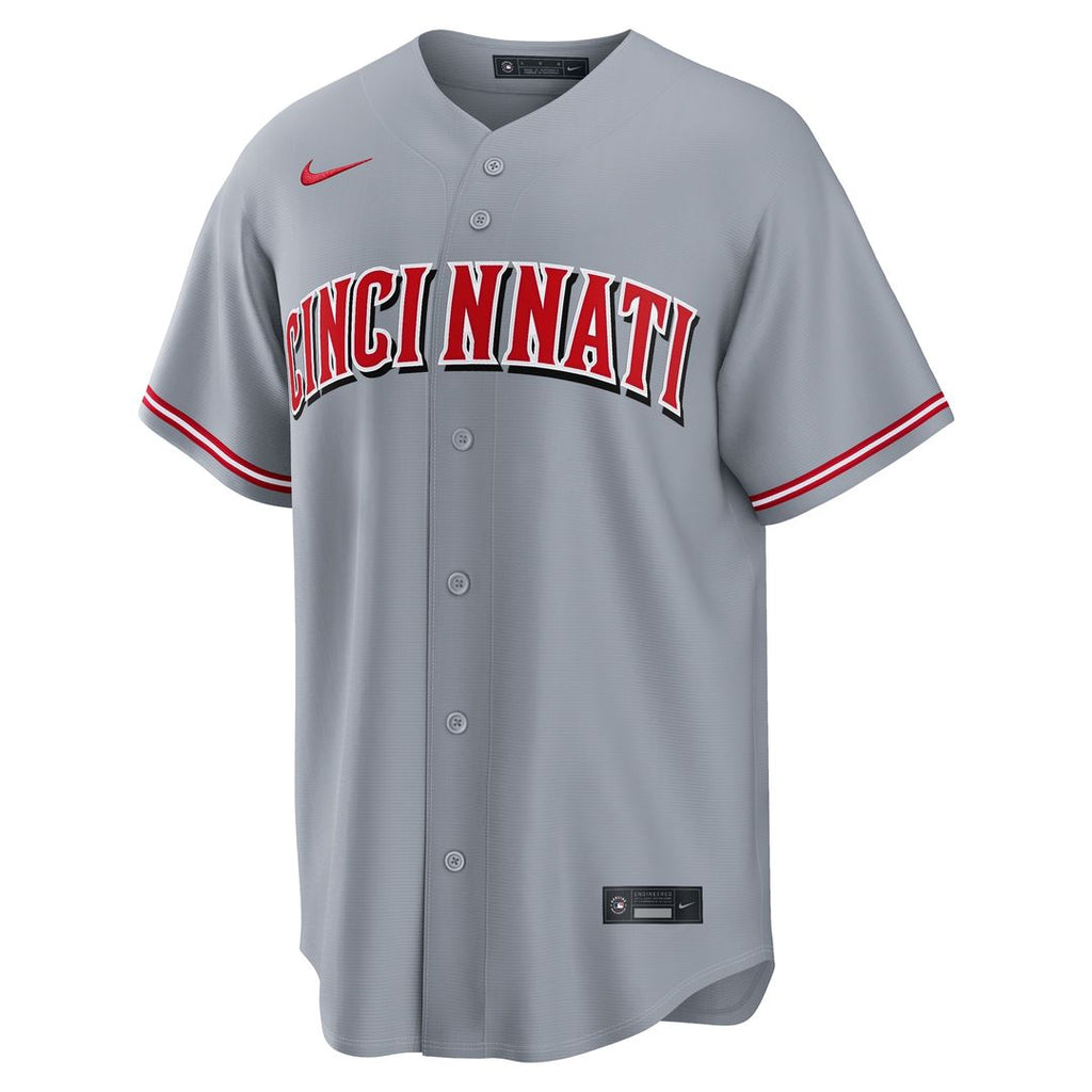 Elly De La Cruz Cincinnati Reds Nike Road Replica Jersey - Gray
