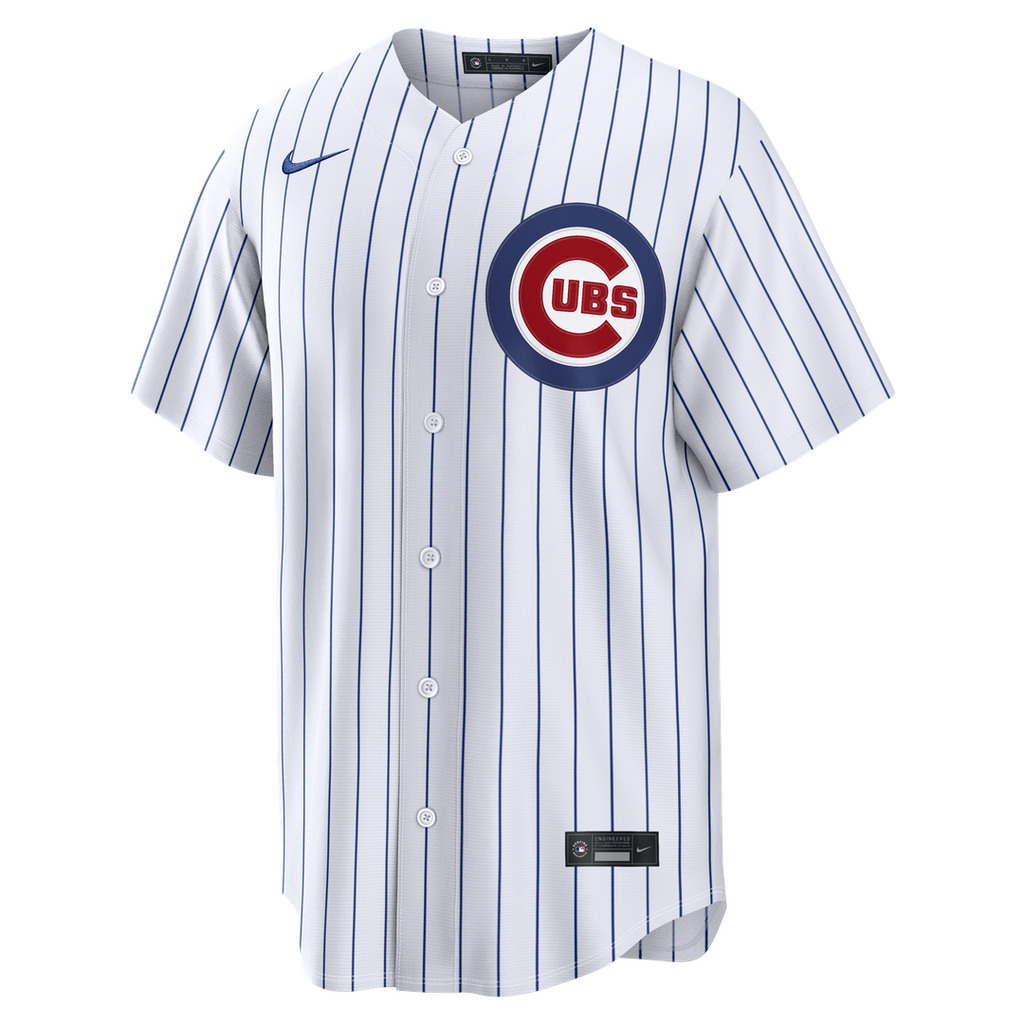 Michael Busch Chicago Cubs Nike Home Replica Jersey - White