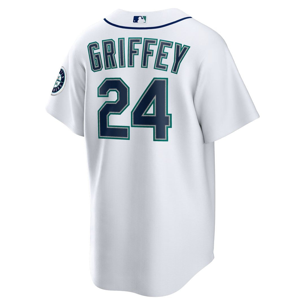 Ken Griffey Jr. Seattle Mariners Nike Home Replica Jersey - White