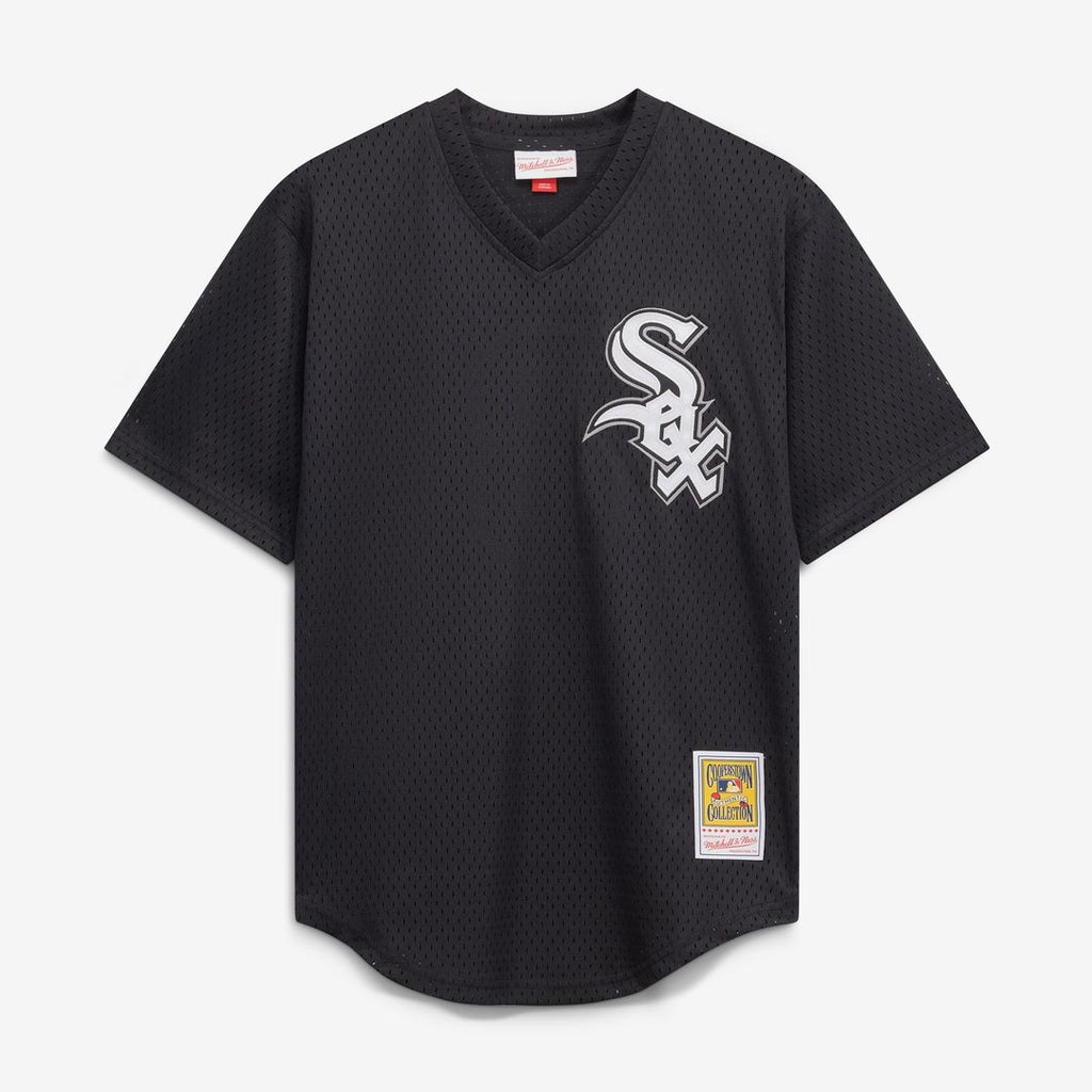 Bo Jackson Chicago White Sox Mitchell & Ness Youth Cooperstown Collection Mesh Batting Practice Jersey - Black
