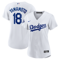 Yoshinobu Yamamoto Los Angeles Dodgers Nike Women's 2025 World Series Champions Home Replica Jersey - White