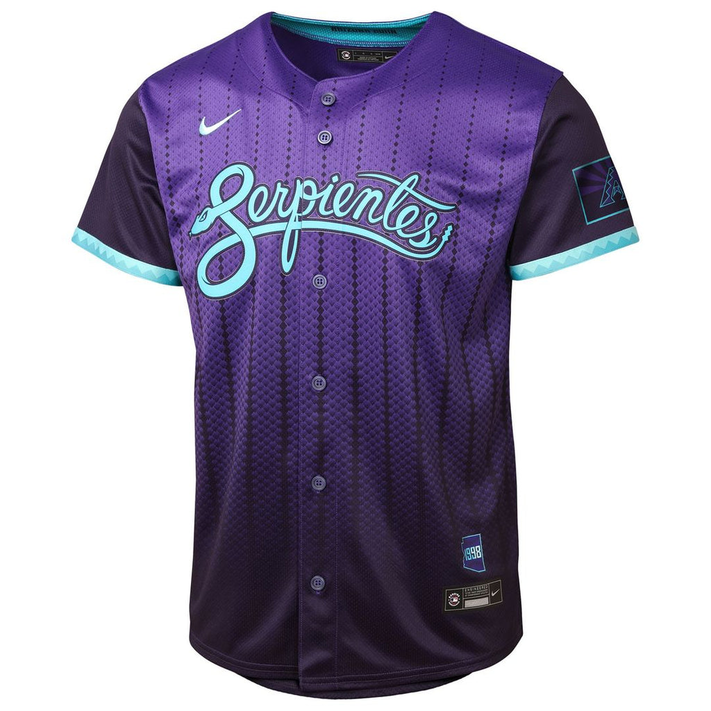 Corbin Carroll Arizona Diamondbacks Nike Youth 2025 City Connect Limited Player Jersey - Purple
