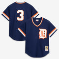 Alan Trammell Detroit Tigers Mitchell & Ness Authentic Batting Practice Jersey - Navy