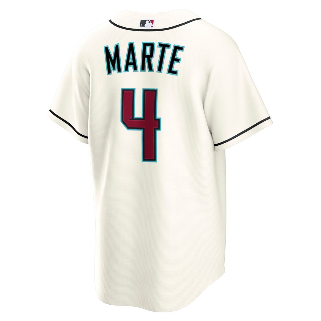 Ketel Marte Arizona Diamondbacks Nike Home Replica Jersey - Cream
