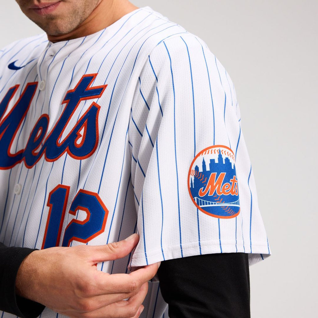 Francisco Lindor New York Mets Nike Home Limited Jersey - White