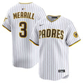 Jackson Merrill San Diego Padres Nike Home Limited Player Jersey - White