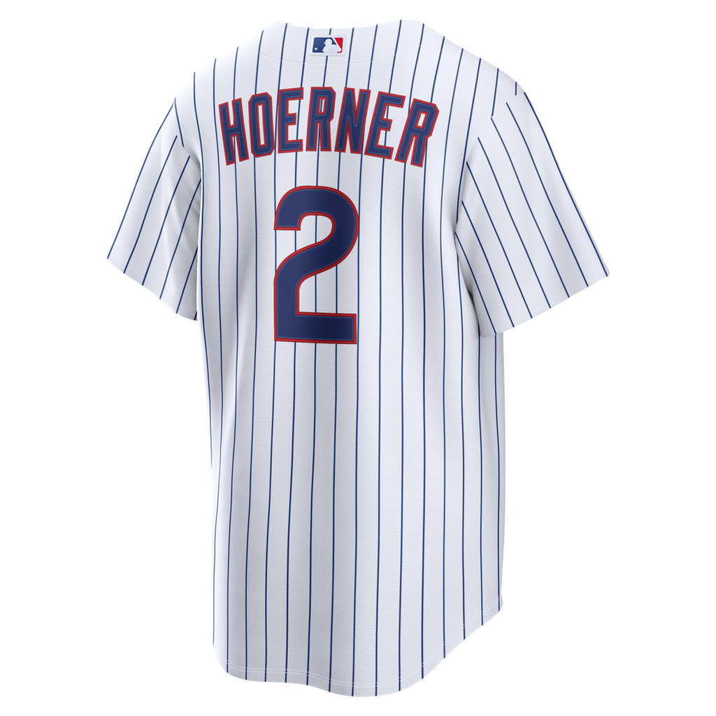 Nico Hoerner Chicago Cubs Nike Home Replica Jersey - White