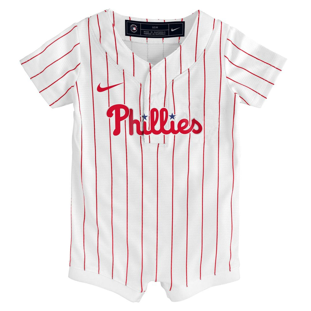 Philadelphia Phillies Nike Infant Home Replica Romper Jersey - White