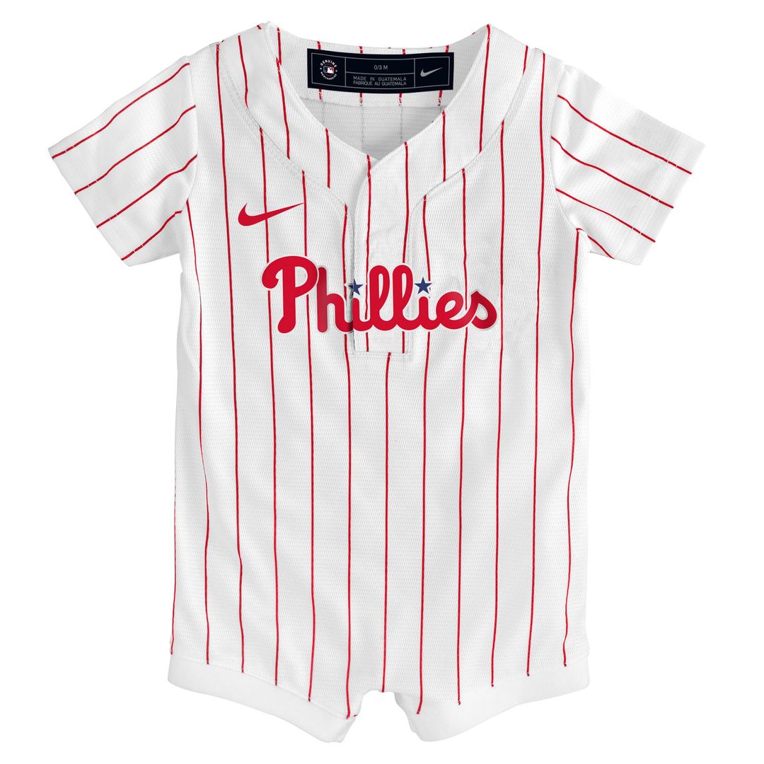 Philadelphia Phillies Nike Infant Home Replica Romper Jersey - White