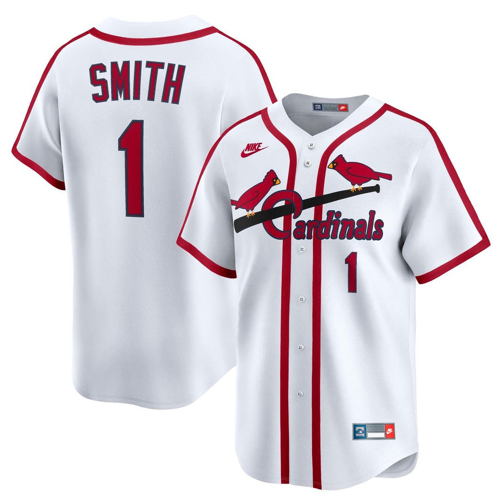 Ozzie Smith St. Louis Cardinals Nike Throwback Cooperstown Collection Limited Jersey - Blue