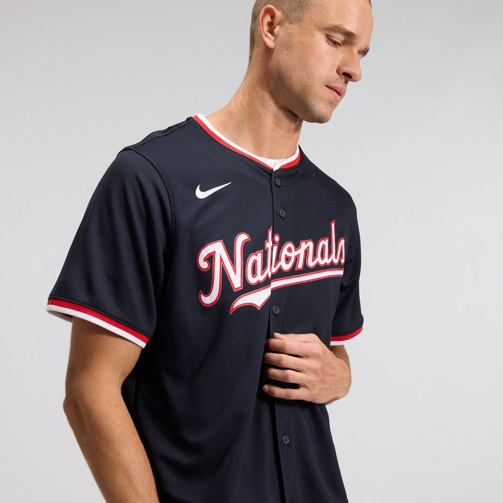 James Wood Washington Nationals Nike Alternate Limited Player Jersey - Navy
