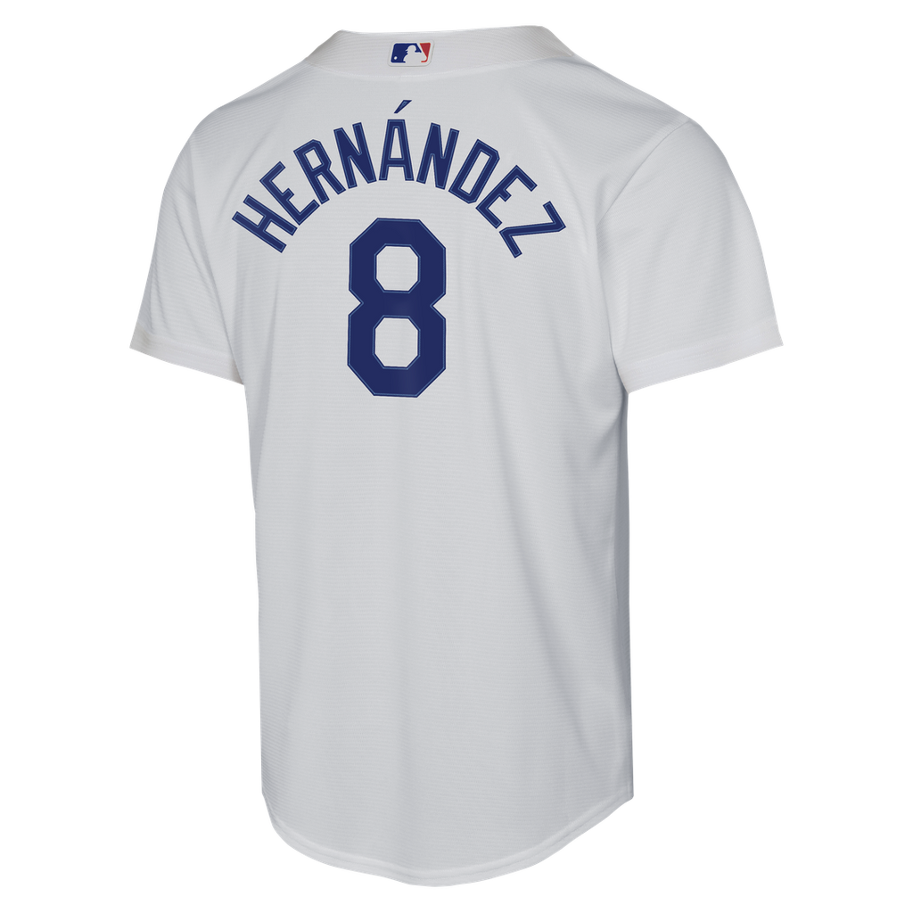 Enrique Hernández Los Angeles Dodgers Nike Youth Home Baseline Jersey - White