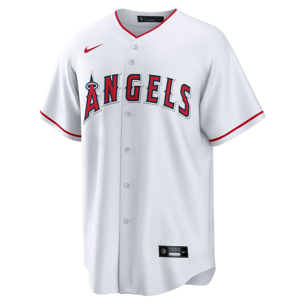 Yusei Kikuchi Los Angeles Angels Nike Home Replica Jersey - White